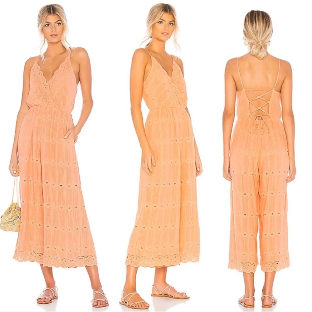 ππ§‘π
L.Space Anthropologie Ciara Eyelet Jumpsuit NWT - Picture 2 of 6